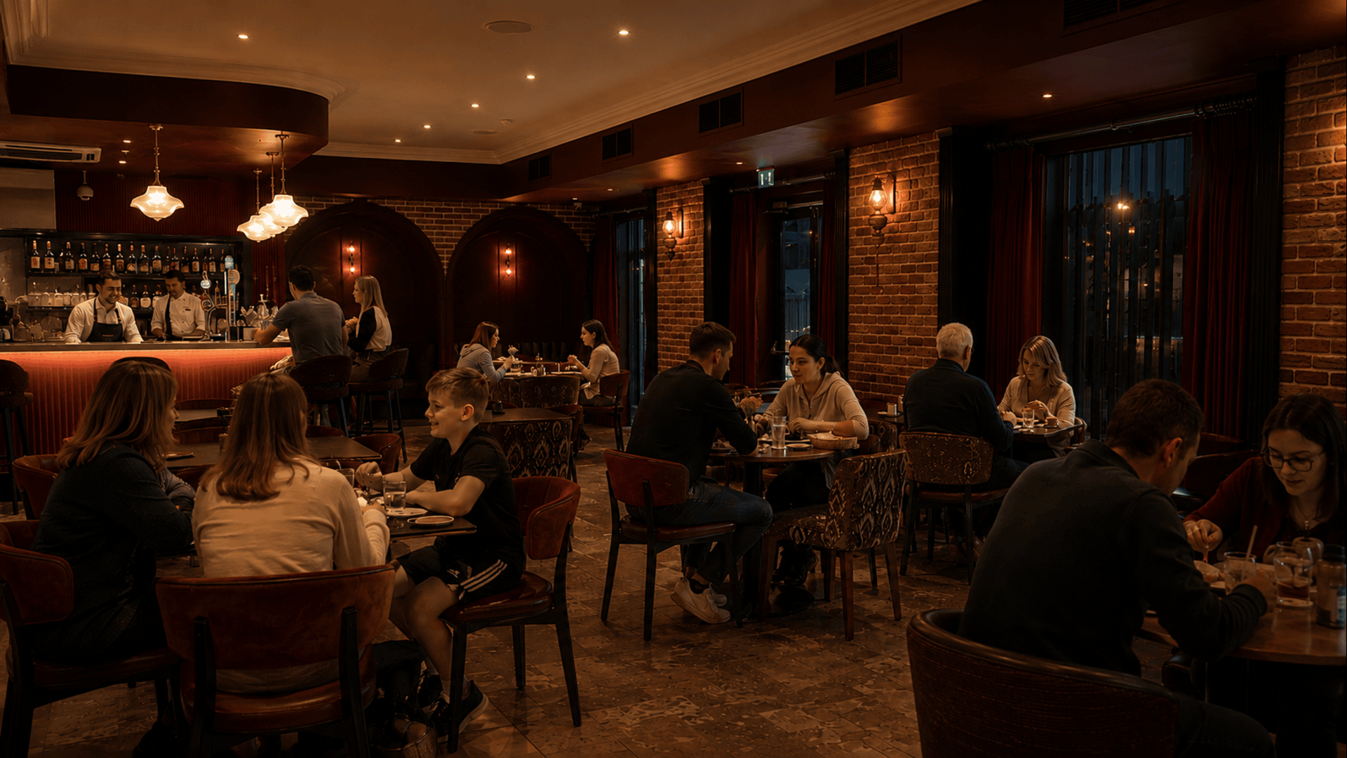 Dining at talbot hotel carlow