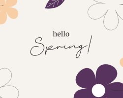 Say Hello to Spring with up to 15 % off! 🌼